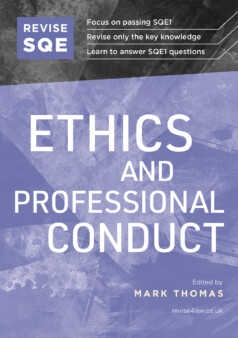 Book cover: Ethics and Professional Conduct (book and ebook)