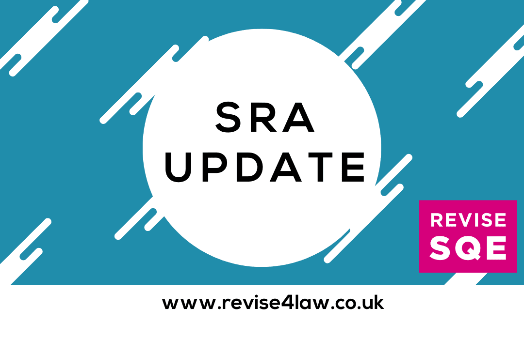 Update from the Solicitors Regulation Authority