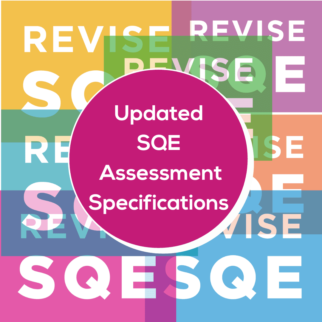 Updated SQE assessment specifications
