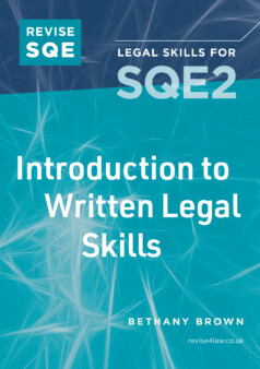 Book cover: Introduction to Written Legal Skills (book + ebook)
