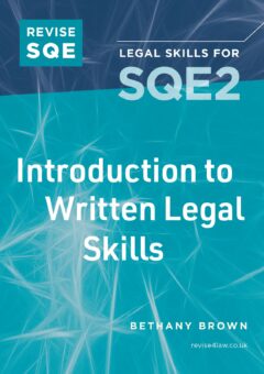 Book cover: Introduction to Written Legal Skills (book + ebook)
