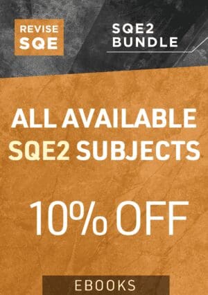 SQE2 Bundle - All available SQE2 subjects 10% off