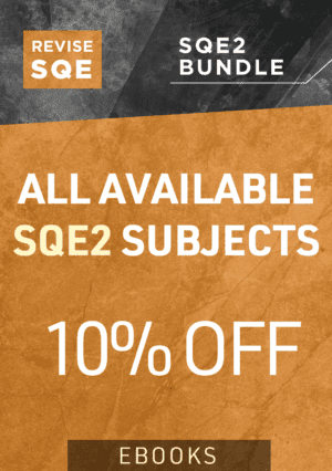 SQE2 Bundle - All available SQE2 subjects 10% off