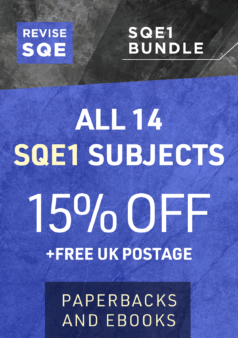Book cover: SQE1 Bundle (books and ebooks)