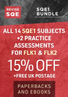 Book cover: SQE1 Bundle + FLK1 & FLK2 (books and ebooks)