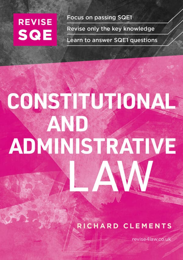 Revise SQE Constitutional and Administrative Law