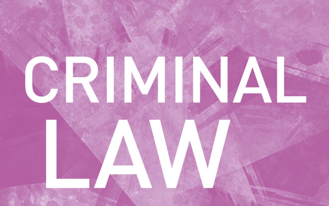 Revise SQE Criminal Law