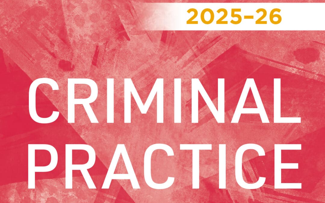 Revise SQE Criminal Practice 2025/26