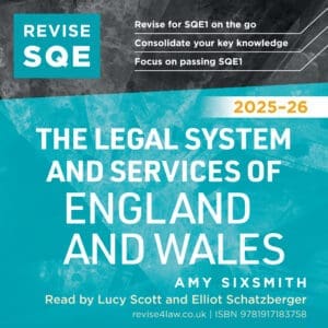 Revise SQE The Legal System and Services of England and Wales 2025/26