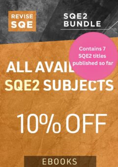 Book cover: SQE2 Bundle – all available titles (ebook)