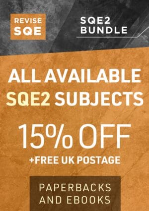 SQE2 Bundle - all available titles (books + ebooks)