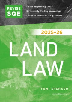 Book cover: Revise SQE Land Law 2025/26