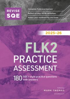 Book cover: Revise SQE FLK2 Practice Assessment 2025/26