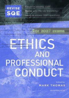 Book cover: Revise SQE Ethics and Professional Conduct 2027