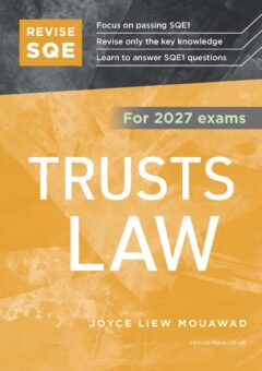 Book cover: Revise SQE Trusts Law 2027